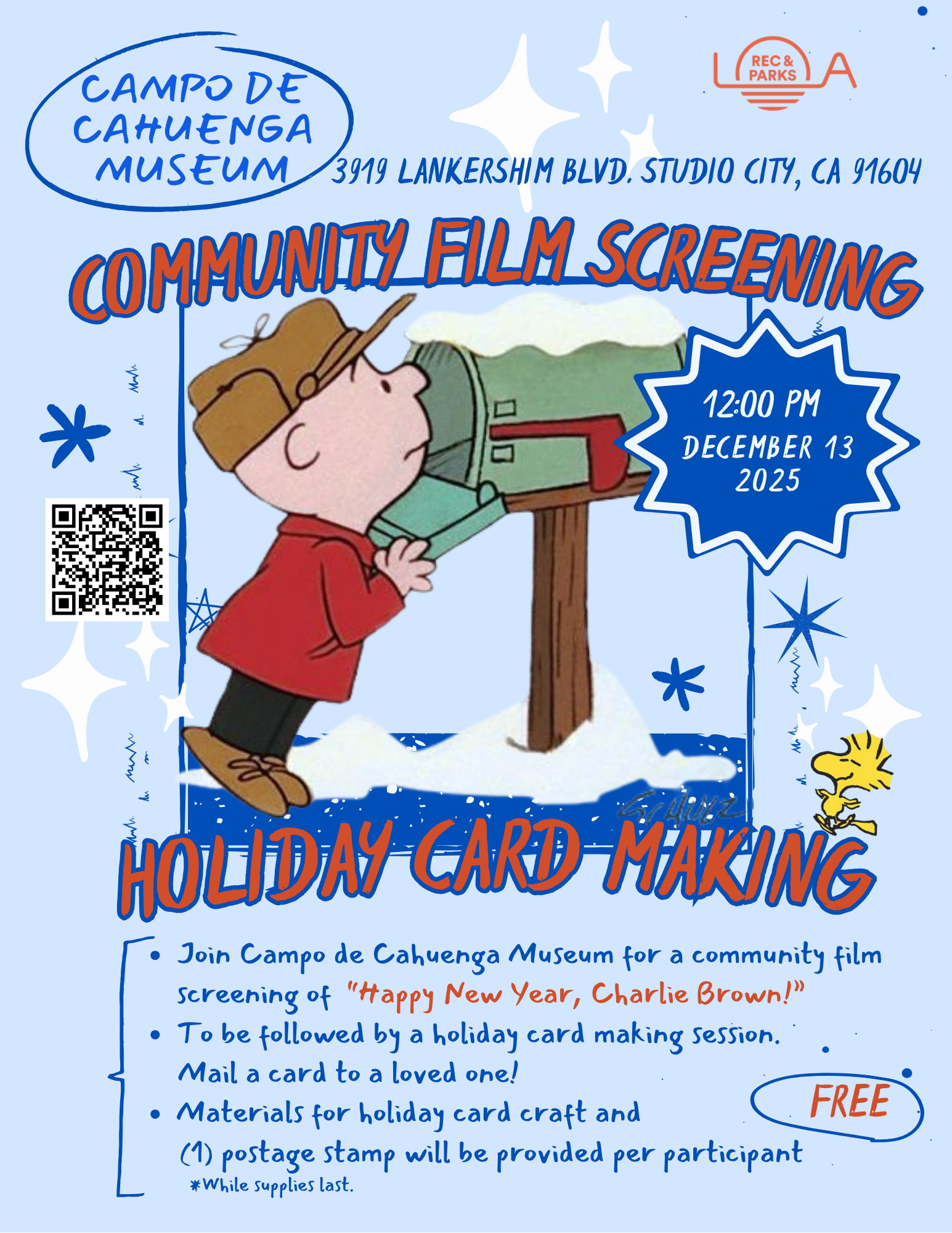 Holiday Film at Campo 2025