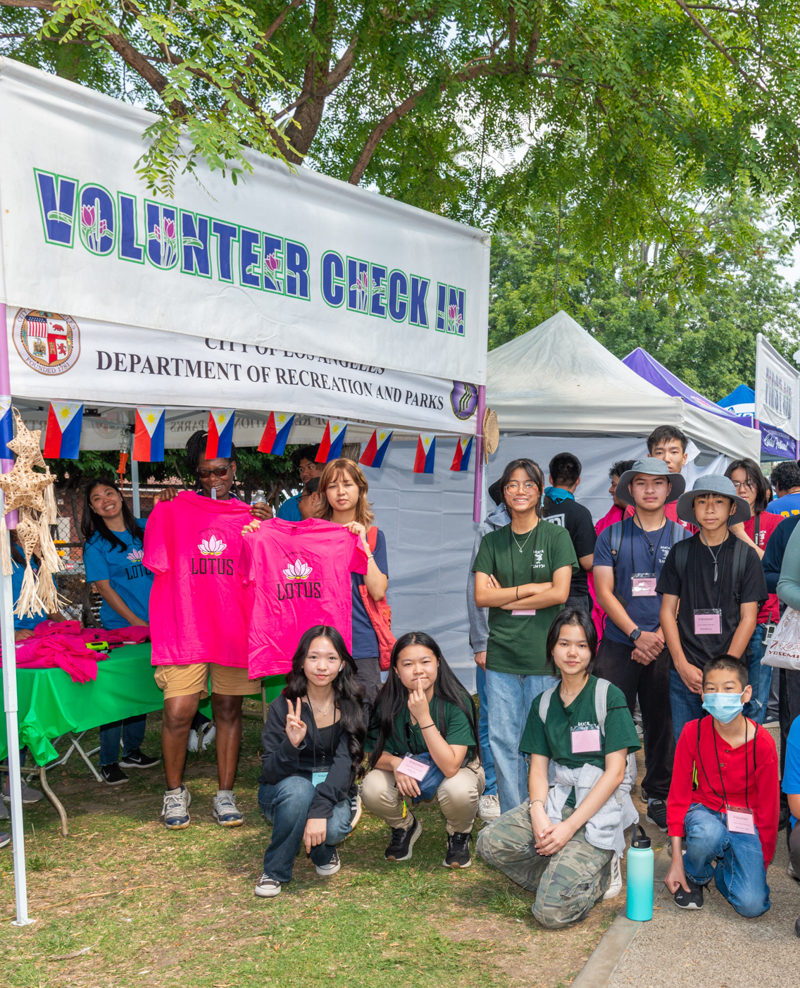 Volunteer For The Lotus Festival