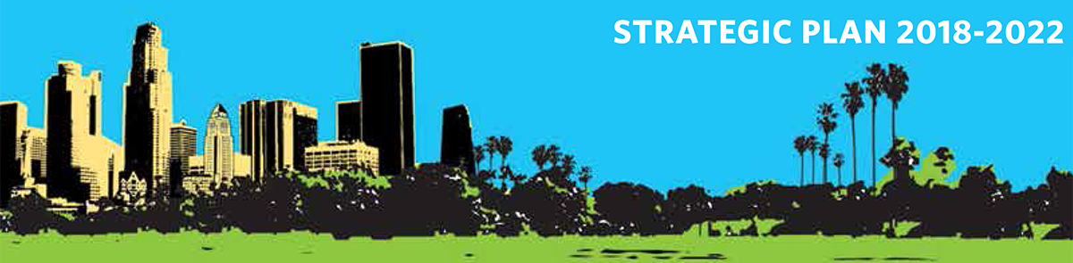 Banner with text (Strategic Plan). Takes you to the 2018-2022 strategic plan PDF.