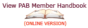 PAB Member Handbook - Online
